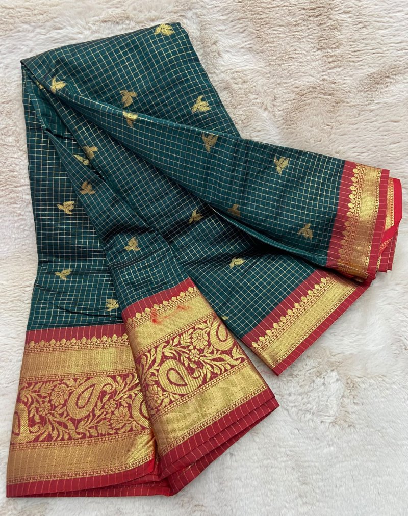 Premium Soft Silk Weaving Karishma Thread Saree